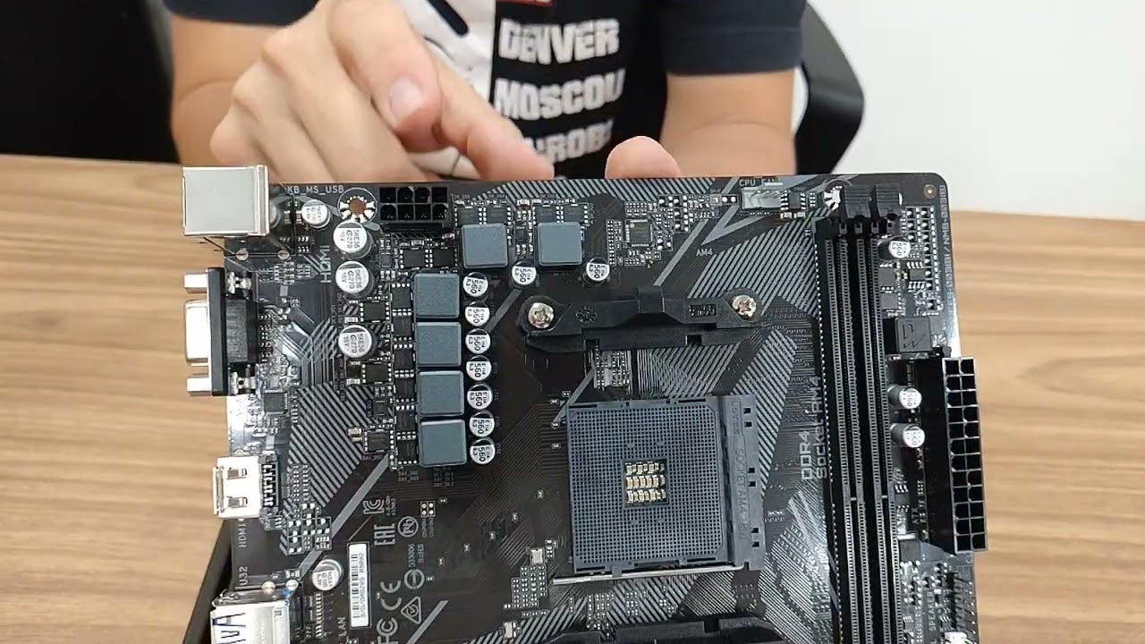 Placa Mãe Soket AM4 A520M K V2 Gigabyte 