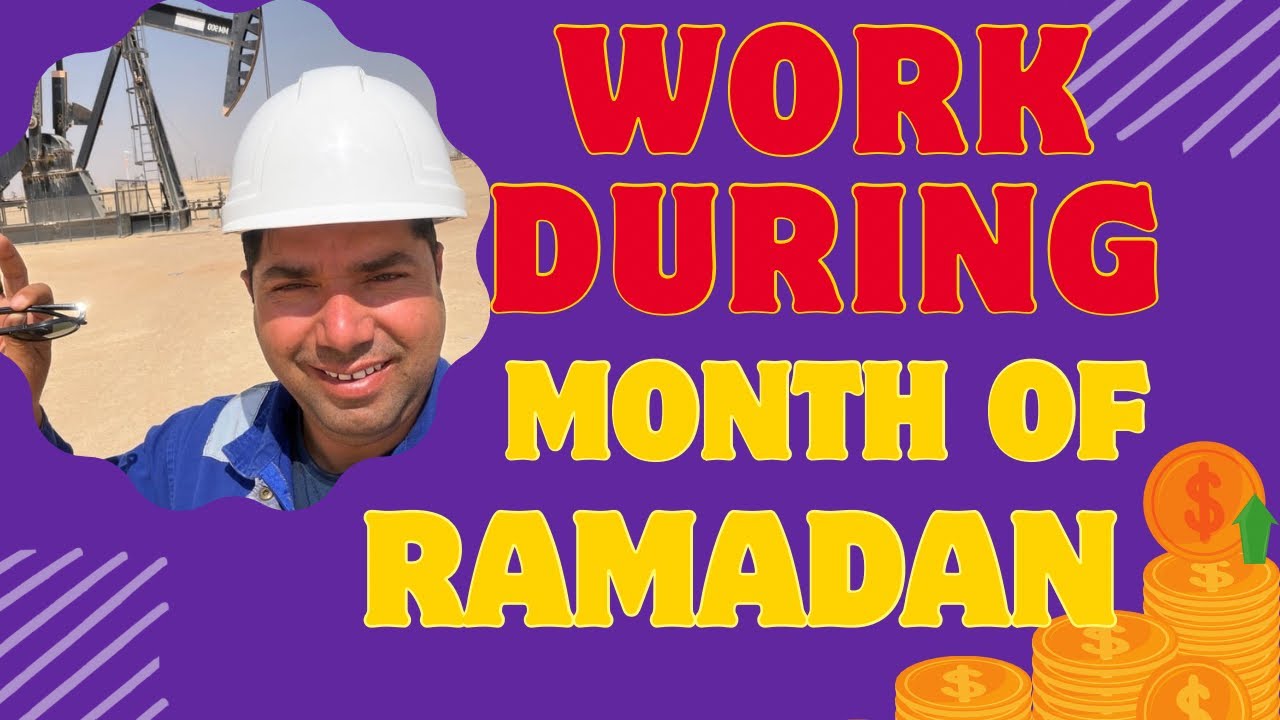 Work during month of Ramadan, Oman PDO work during fasting time#fasting #hardwork #ramadan 