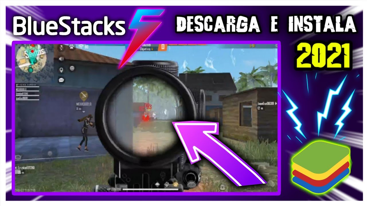 ✔️COMO DESCARGAR FREE FIRE EN BLUESTACKS 5 2021 PC {ÚLTIMA VERSIÓN} [BAJOS RECURSOS] // DADJORE🖥️