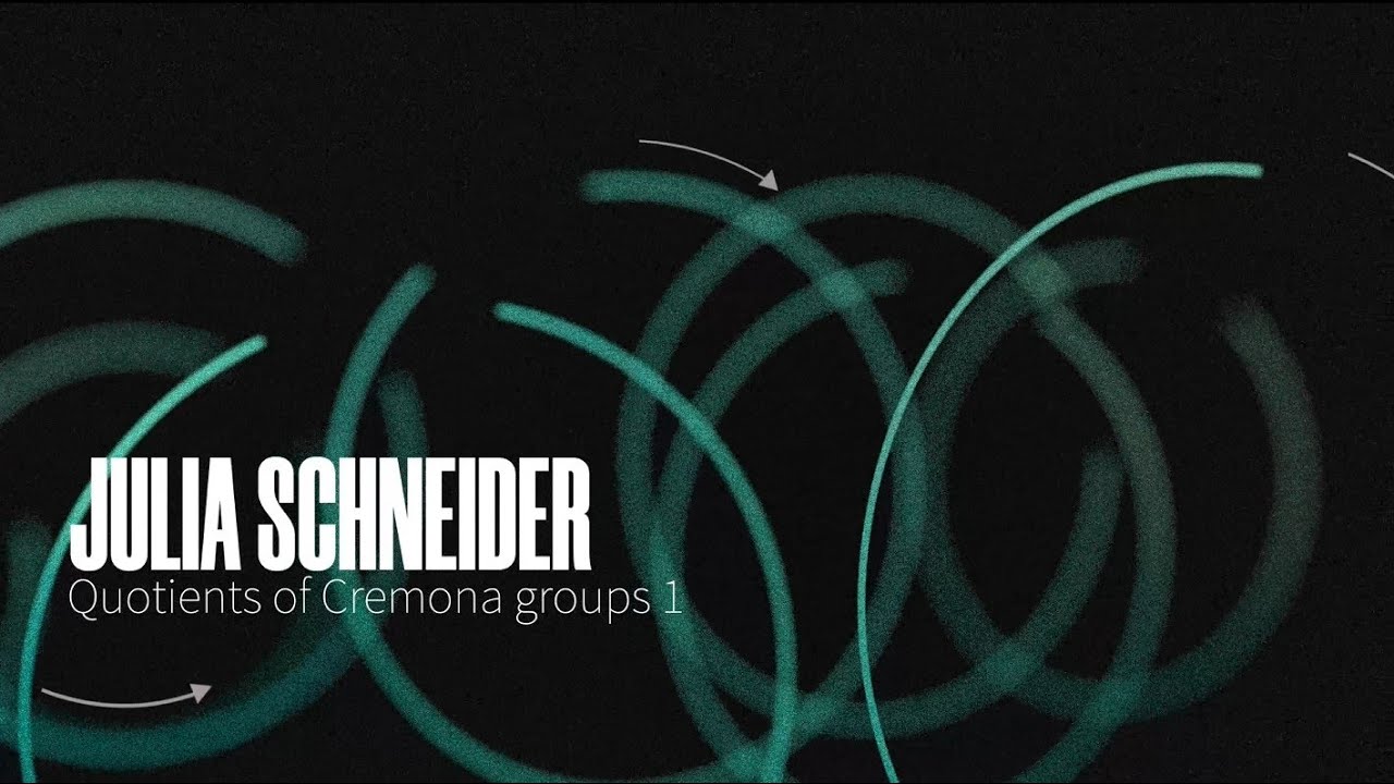 J. Schneider -  Quotients of Cremona groups 1