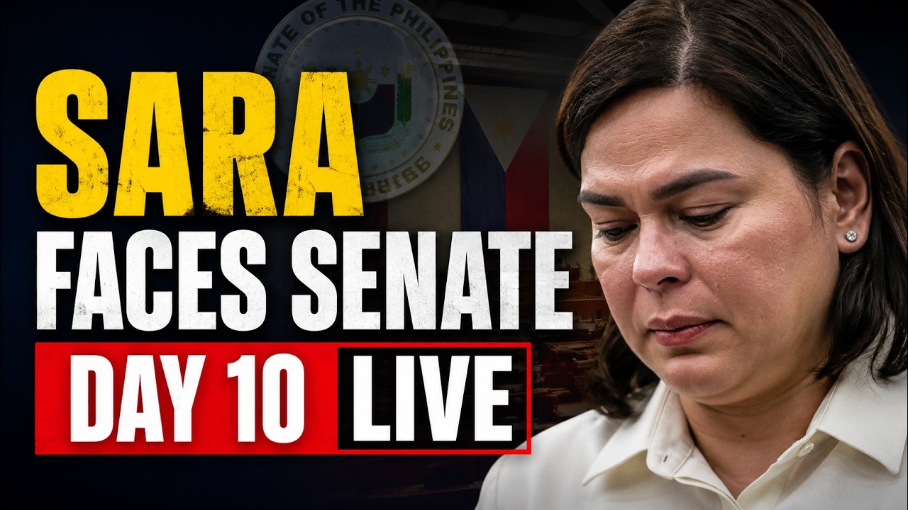 LIVE: VP Sara Duterte Impeachment Trial Day 10 | Philippine Senate Hearing LIVE