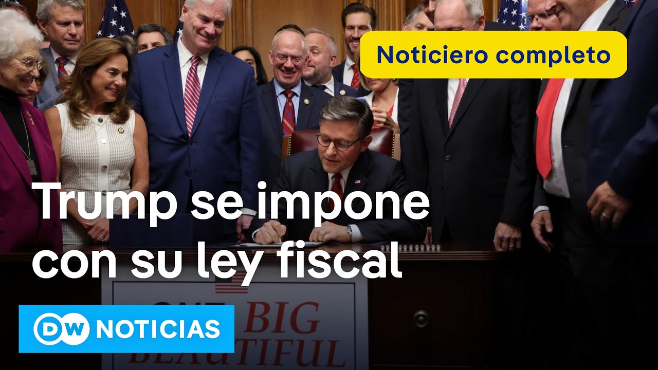 🔴 DW Noticias 3 julio: Exenciones fiscales y recortes | Senado aprueba controvertida ley fiscal