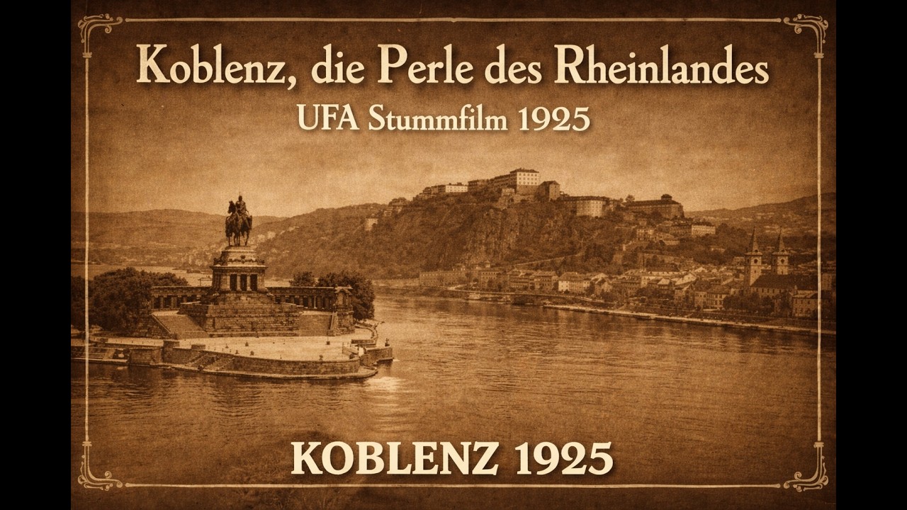 Koblenz, die Perle des Rheinlandes - UFA Stummfilm 1925
