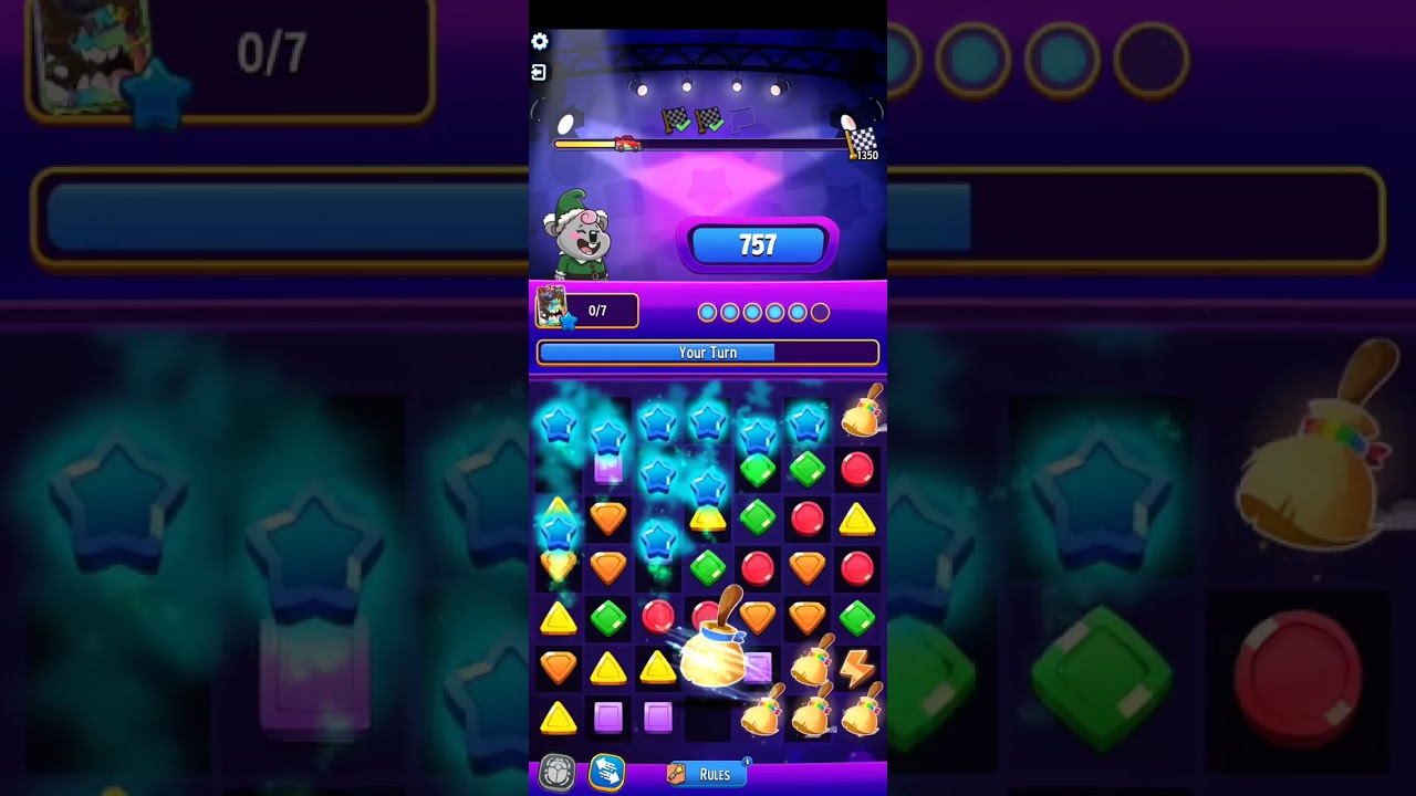 score rally color crush 1350 solo challenge match masters