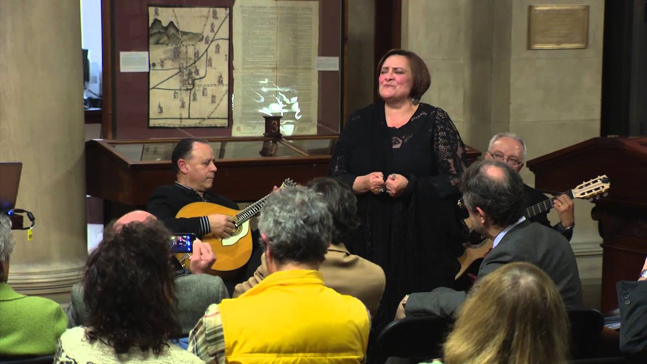 Ana Vinagre performs Live at the John Carter Brown Library, 3/2/15