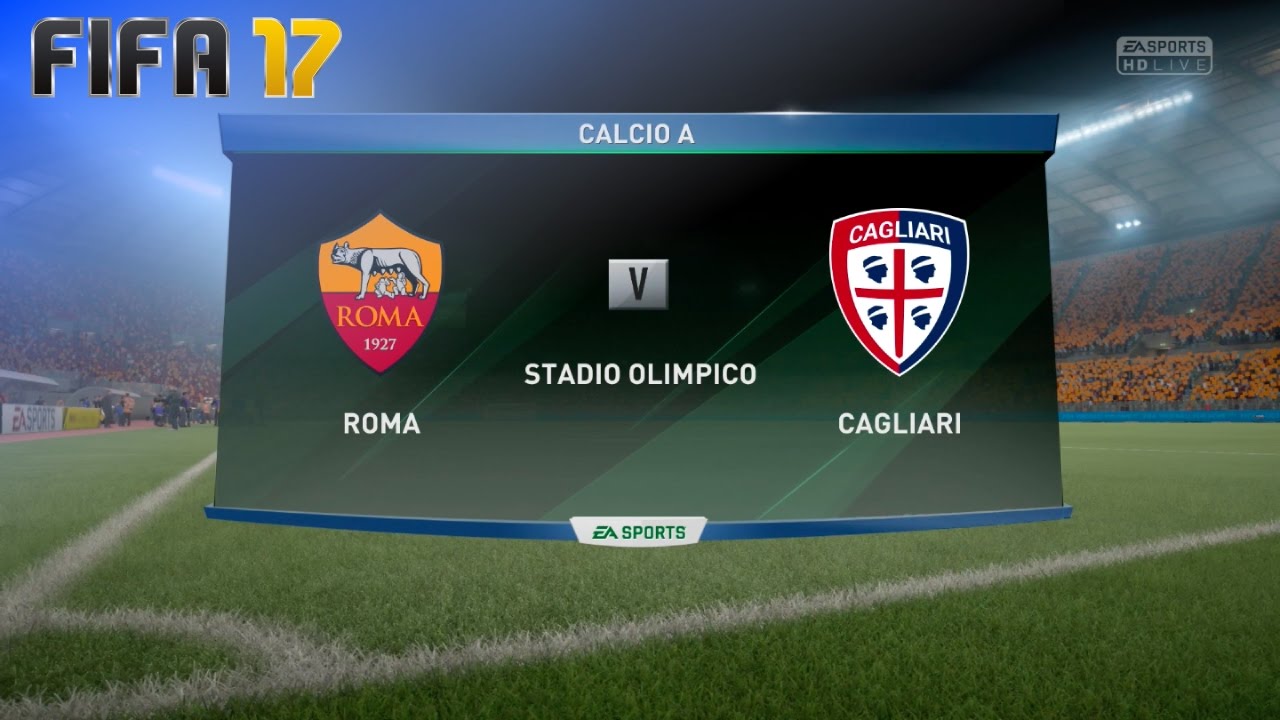 FIFA 17 - AS Roma vs. Cagliari @ Stadio Olimpico