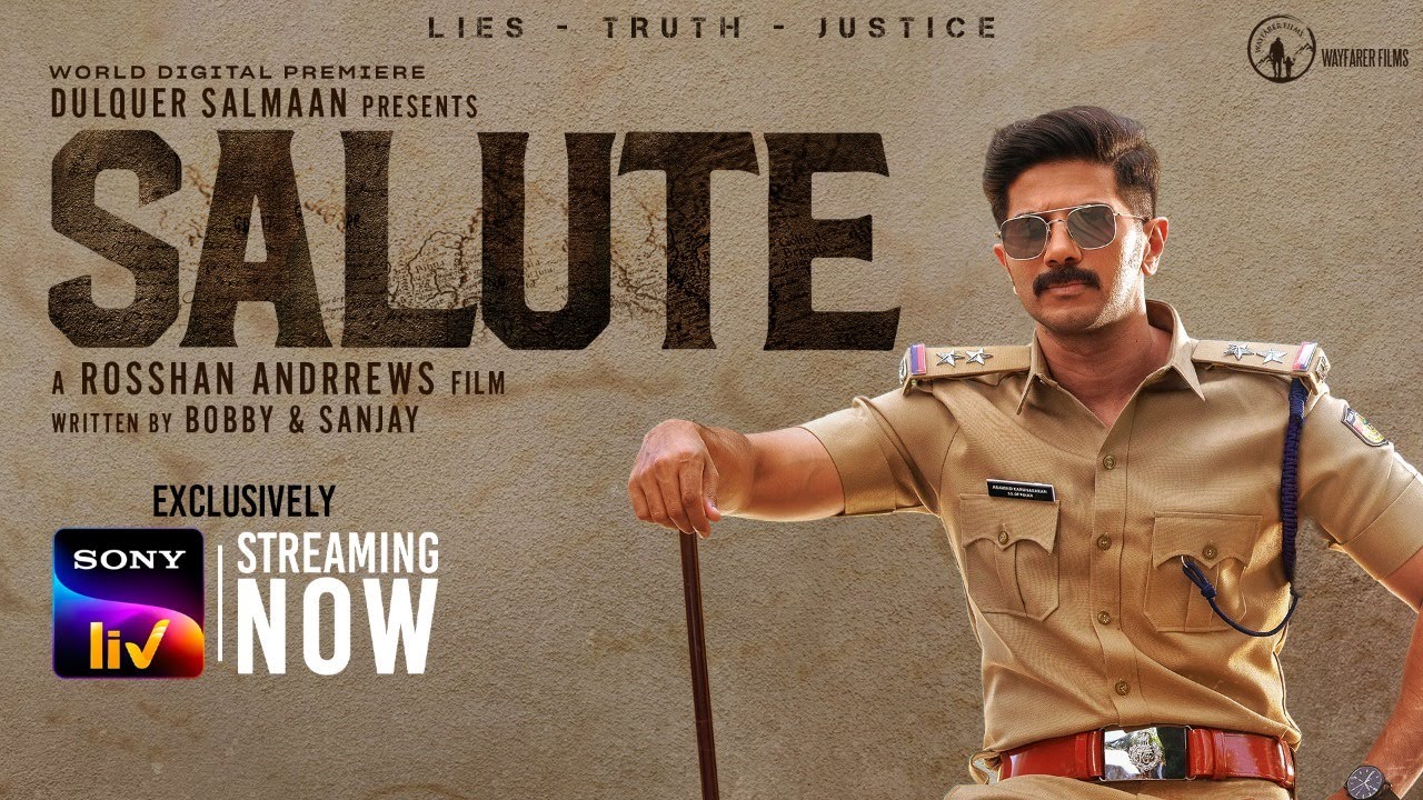Dulquer&rsquo;s  SALUTE | Hindi Movie | Official Promo | Streaming Now