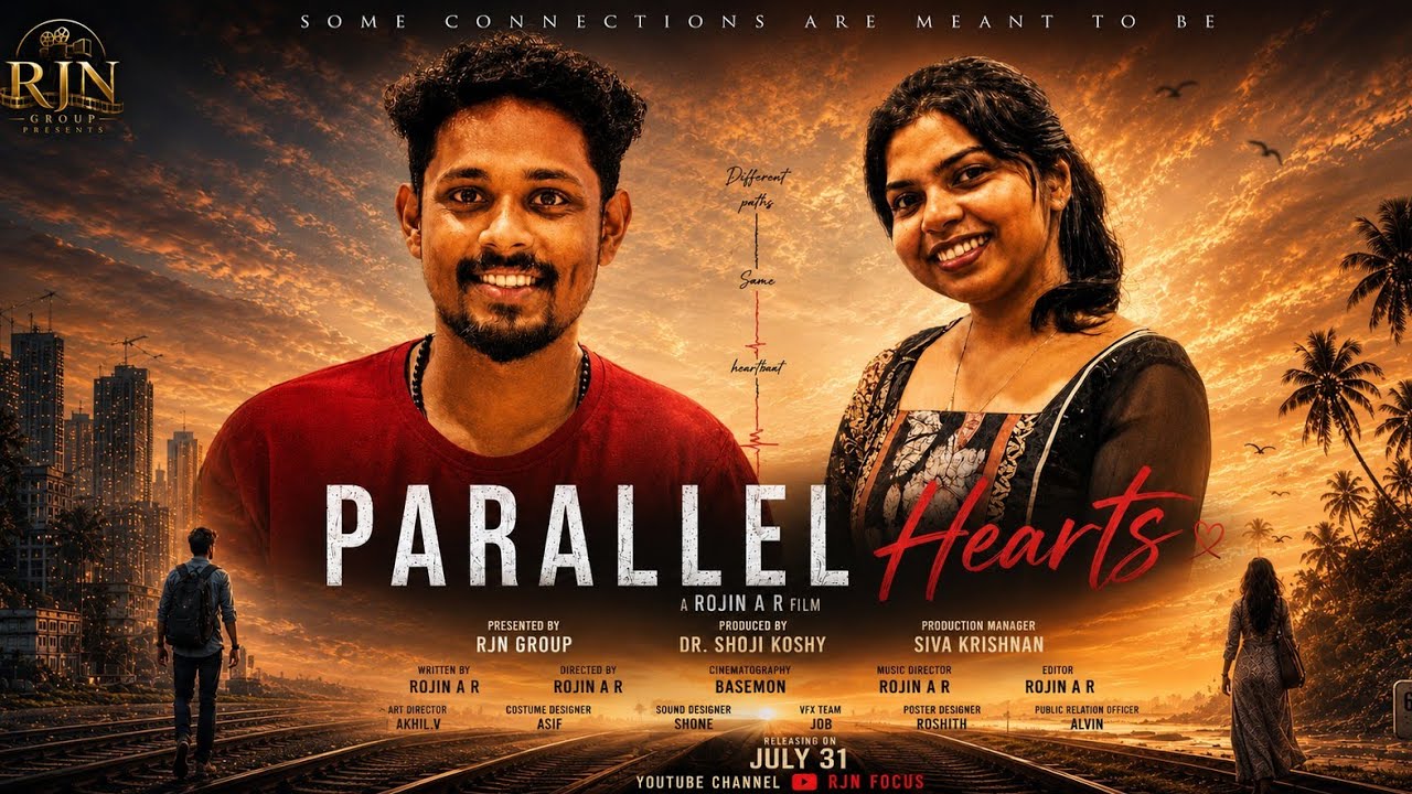 PARALLEL HEARTS ❤️- A ROMANTIC THRILLER MALAYALAM FILM | DIRECTED BY ROJIN A R | SHORT FILM | 
