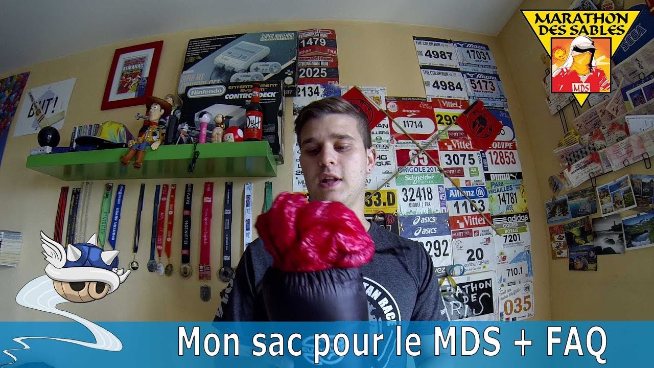 Mon sac pour le MDS 2015 + Réponse à vos questions.