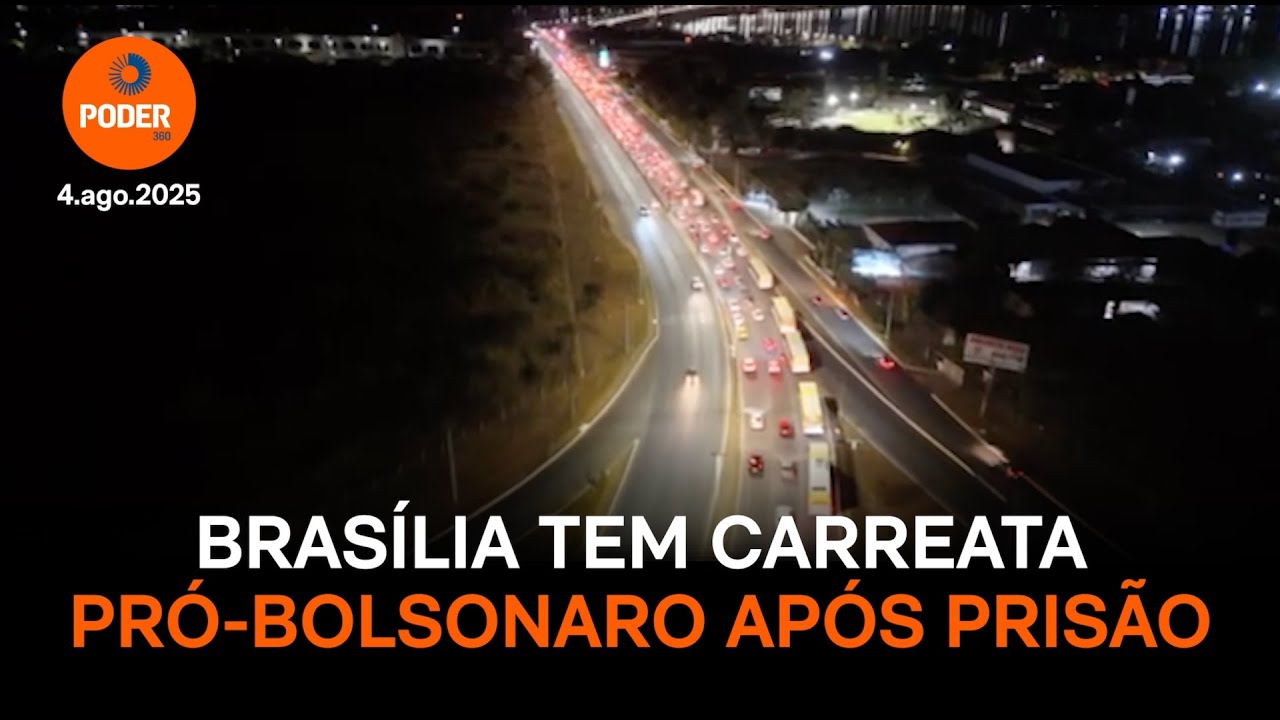 Brasília tem carreata pró-Bolsonaro após prisão