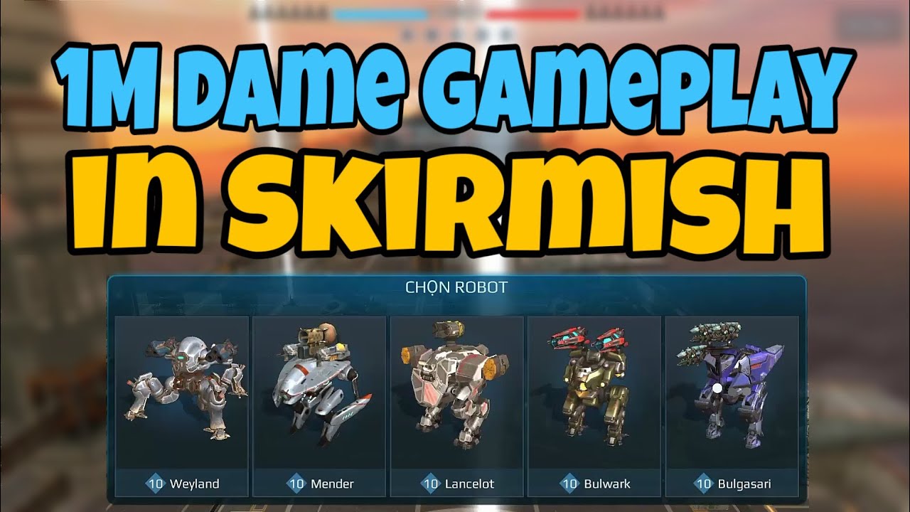 1 MILLION DAMAGE (Skirmish Mode) - War Robots Gameplay