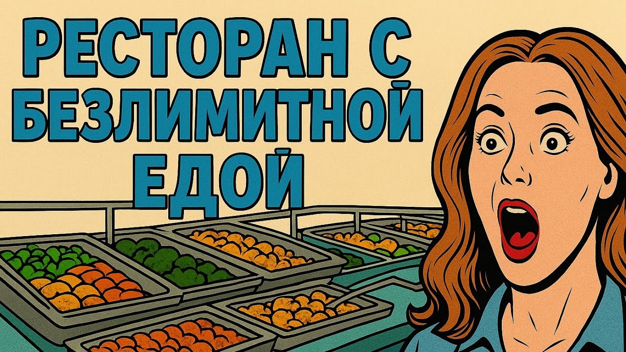 Ресторан с безлимитной едой,или ШОК для твоего живота!!!