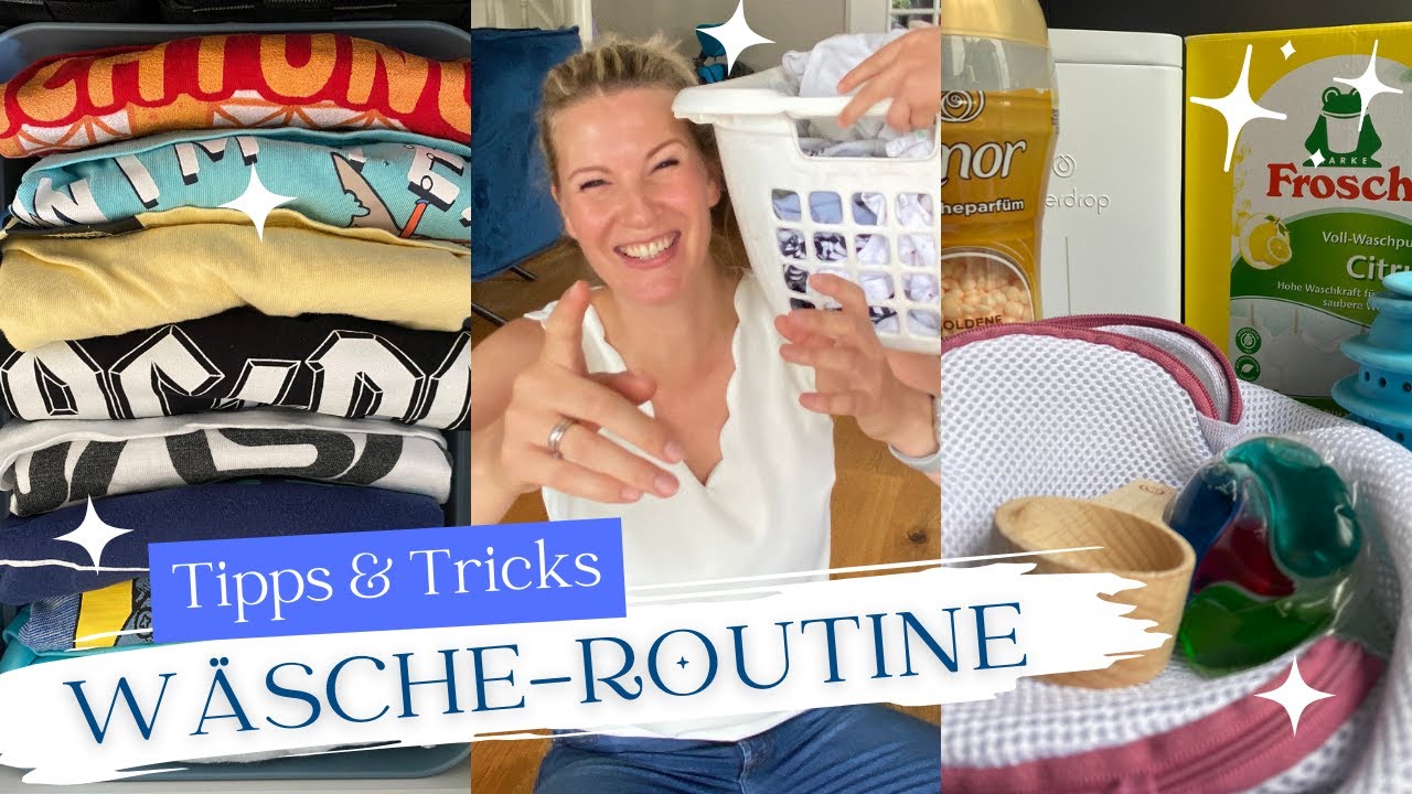 WÄSCHE-ROUTINE | Meine Tipps & Tricks | Mom.at.home21