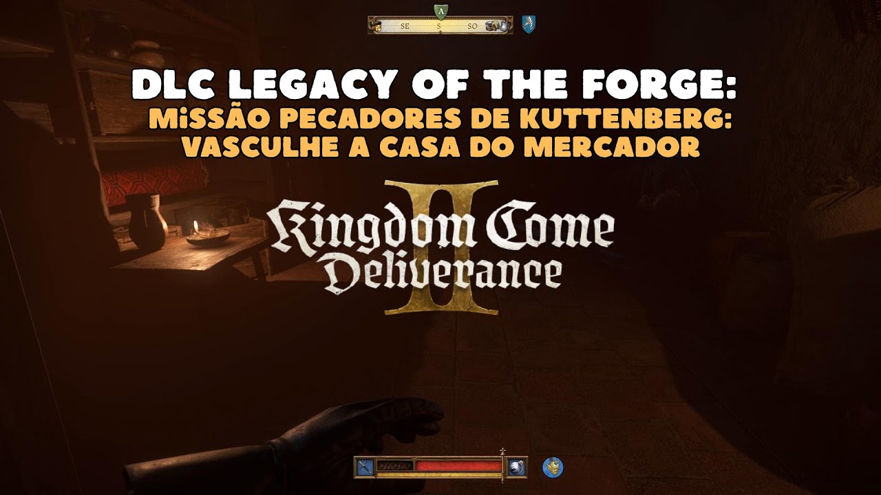 Kingdom Come Deliverance 2 - DLC Legacy of the Forge - Pecadores de Kuttenberg - Casa do Mercador #3