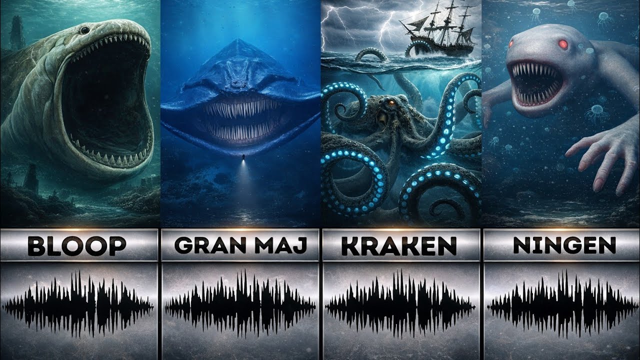 Mythical sea creatures sounds (With Audio) PART 1