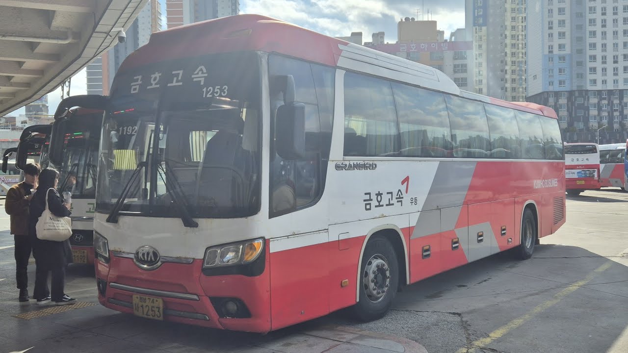 [고속버스] 광주유스퀘어-원주종합터미널 주행영상([Express Bus] Gwangju Usquare-Wonju Bus Terminal)