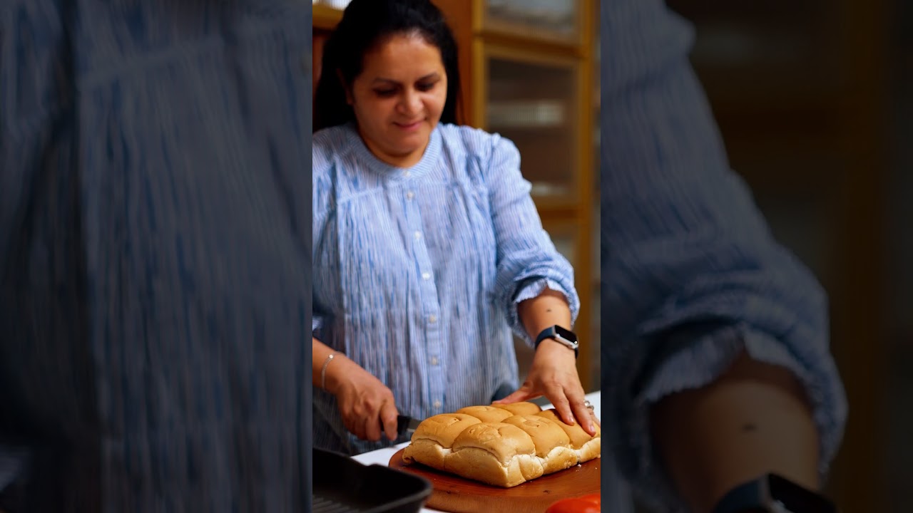 A symphony of flavors, served with style 🎥🍛 Watch Chef Chetna Patel create Pav Bhaji