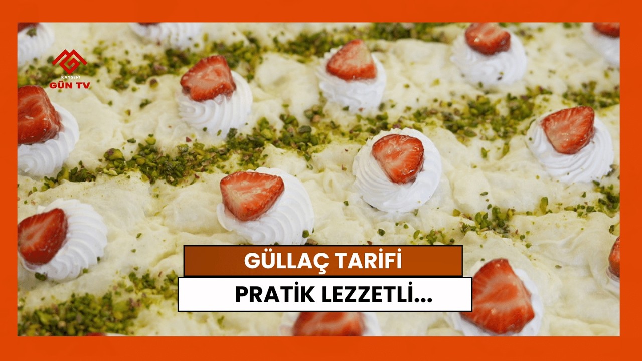GÜLLAÇ TARİFİ - Kolay, pratik ve lezzetli püf noktalarıyla evde yapın! #güllaç #güllaçtarifi