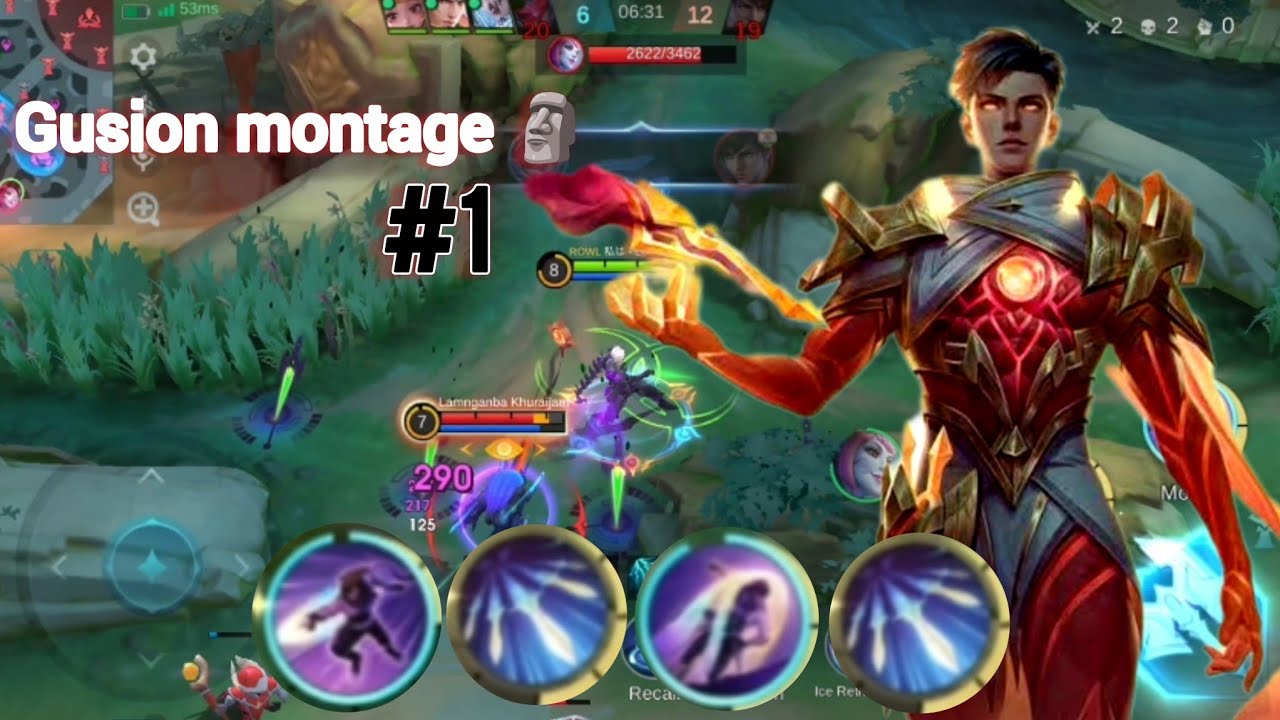 The greatest gusion montage ever 🔥☠️ #1