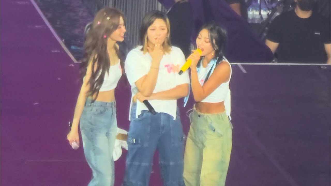 230902 Twice Ready to Be in Singapore ‘SHOT CLOCK’ Jeongyeon Focus