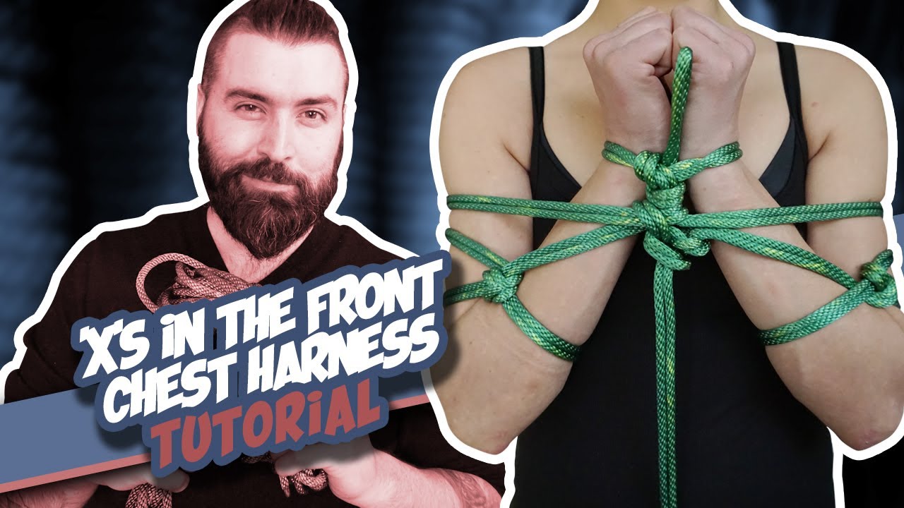 X's in the Front Chest Harness Tutorial