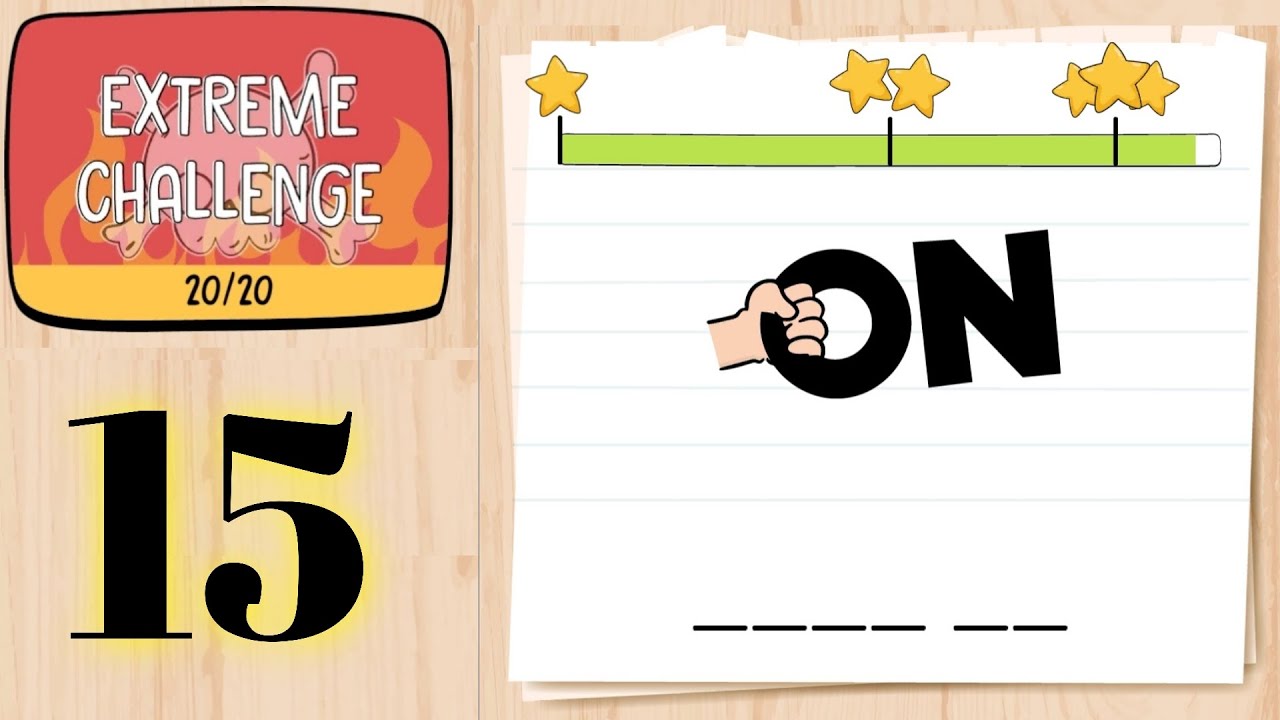 Brain Test: Tricky Extreme Challenge Level 15