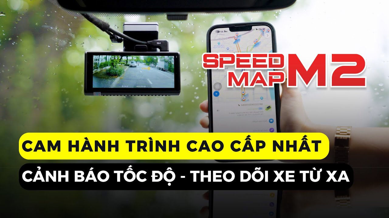 Siêu Phẩm Camera Hành Trình VietMap SpeedMap M2: Ghi Hình Sắc Nét, Cảnh Báo Tốc Độ, Theo Dõi Từ Xa