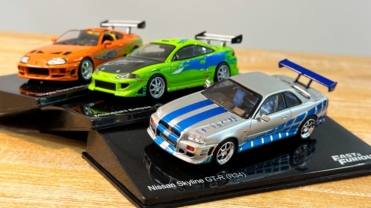 RECEBI AS NOVAS MINIATURAS DO VELOZES E FURIOSOS DA SALVAT