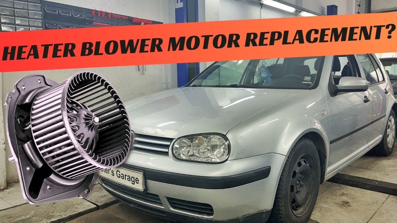 VW Golf 4 Не работает электродвигатель вентилятора отопителя. Диагностика и замена.