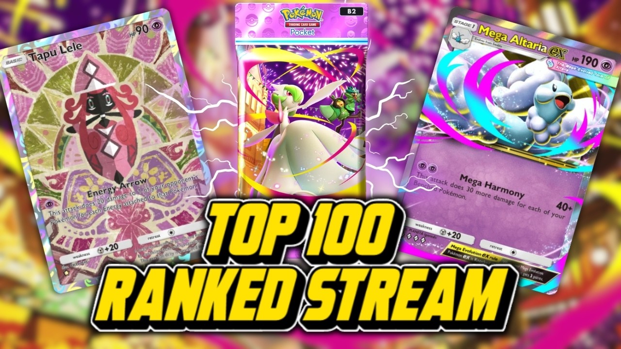 Grinding RANKED with THE DANK || Top 100 Ranked! - Pokémon TCG Pocket