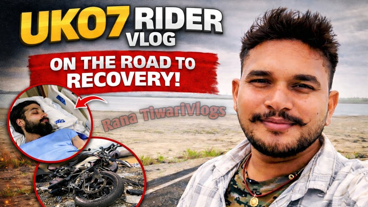 UK07 Rider Ka Accident 😭 | Depression Ki Puri Sachai? 🙏|Rana TiwariVlogs 