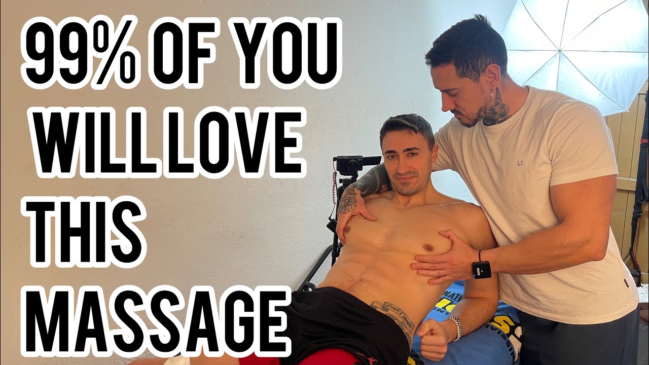 The most loved chest massage - ASMR MASSAGE
