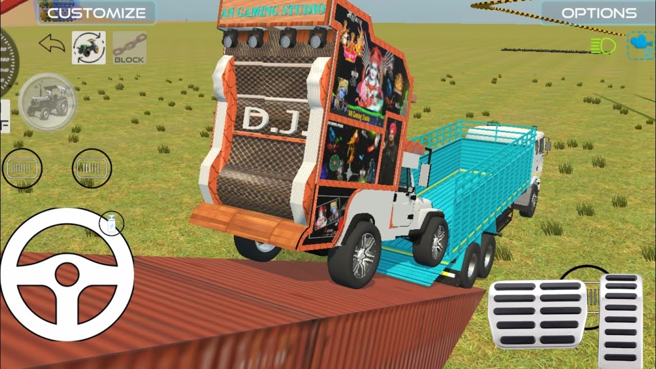 Truck Pe Bike Aur DJ Loading Challenge 😱 | Extreme Truck Loading Game