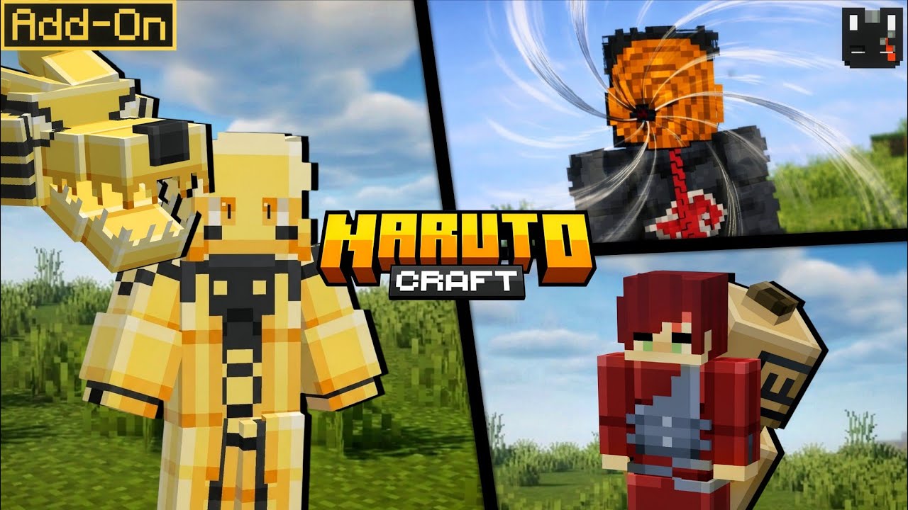 NARUTO DESTINATION [UPDATED] | BEST NARUTO/BORUTO ADDON EVER | MCPE 1.21+ 