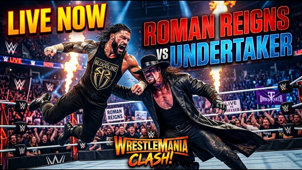 Roman Reigns vs Undertaker | One On One - WWE 2K23 Live #wwe #wwe2k23 #wwesmackdown