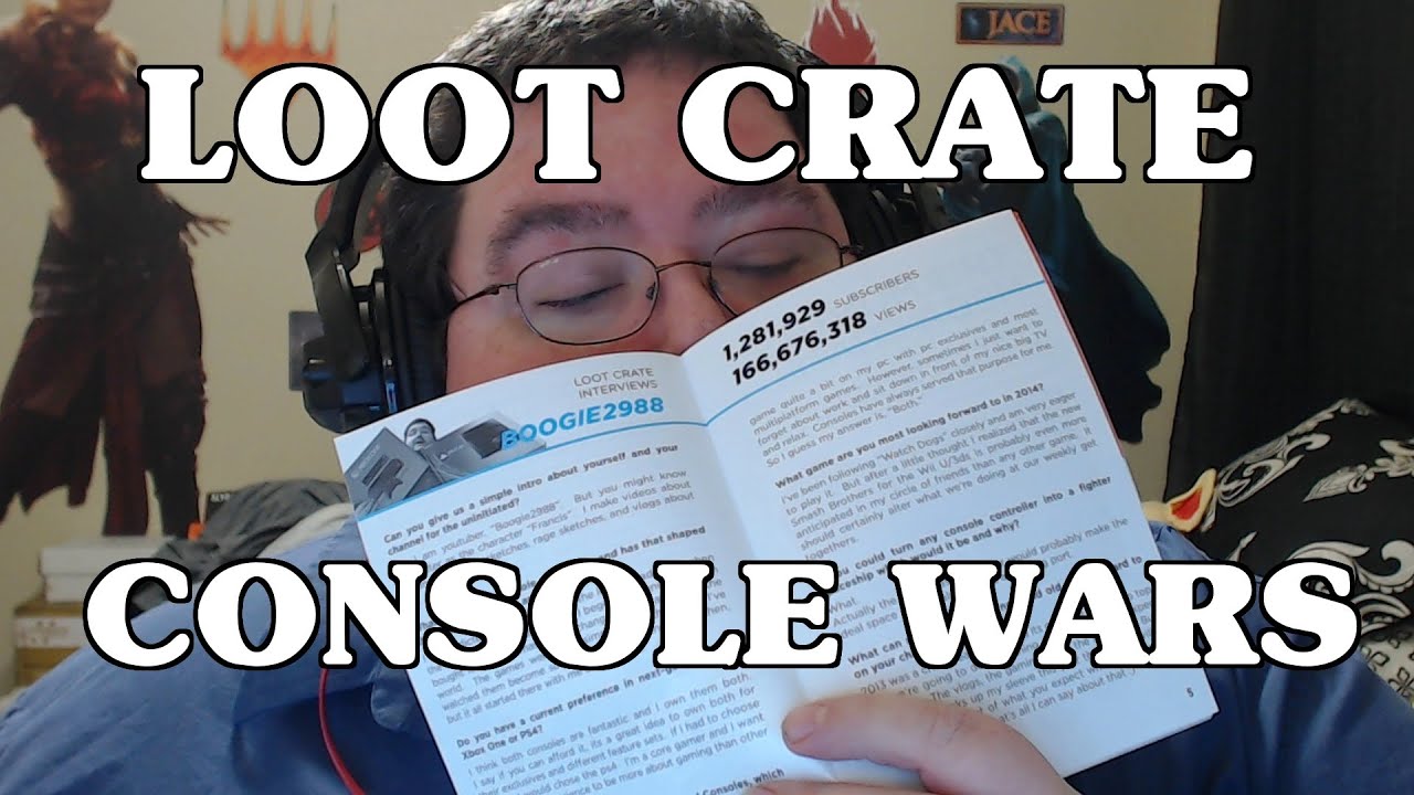Loot Crate unboxing - Console Wars December 2013