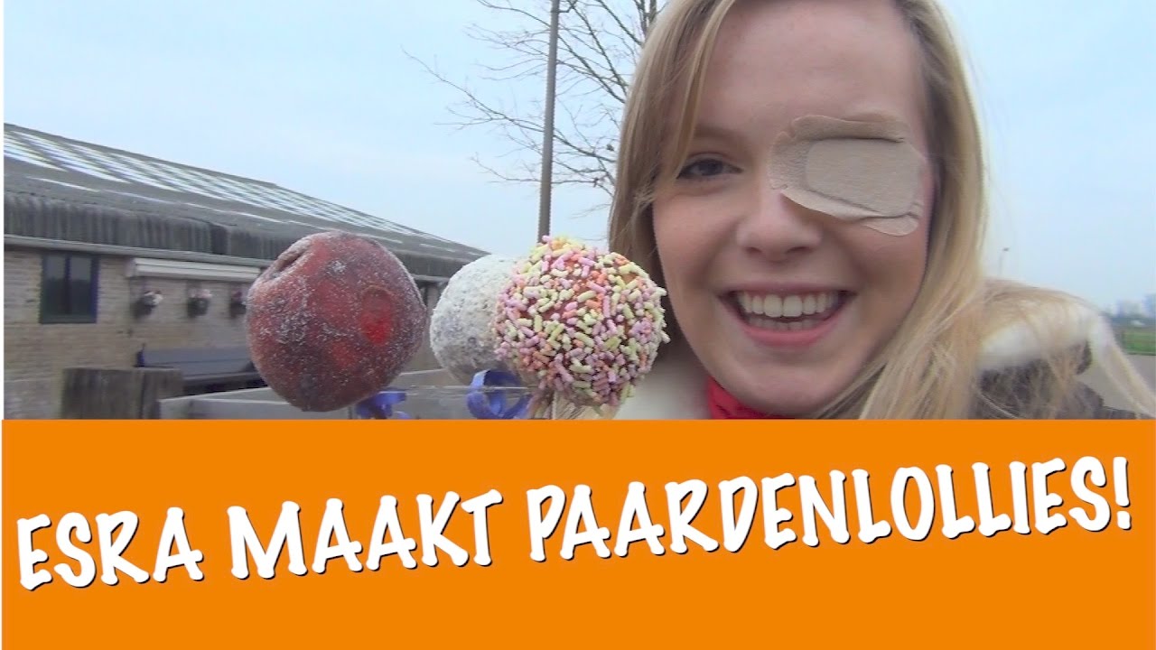 Esra maakt paardenlollies | PaardenpraatTV