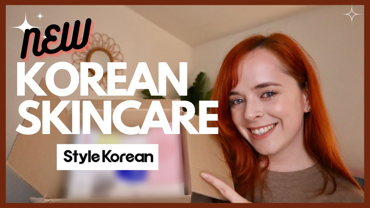 Mes nouveaux soins coréens ! ✨ Kbeauty @STYLEKOREANofficial