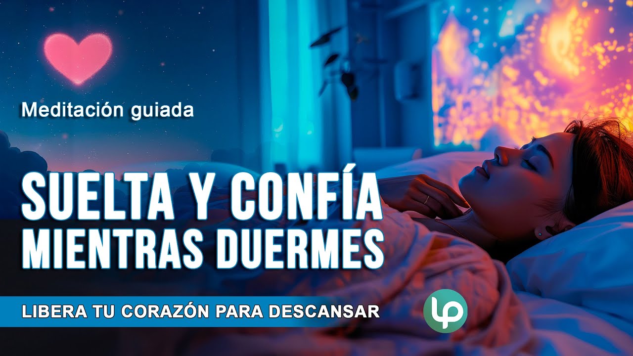 DUERME PROFUNDAMENTE para SOLTAR con esta MEDITACIÓN para LA NOCHE (pantalla oscura)