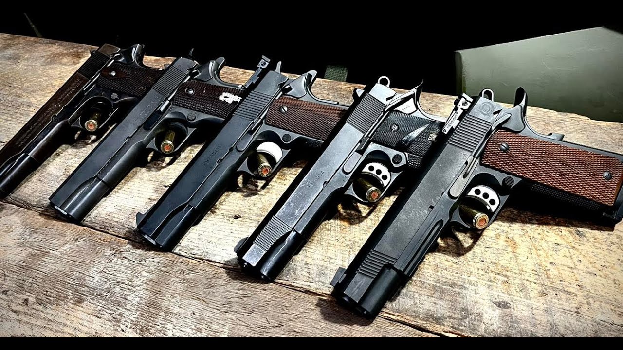 The Military Service History of the M-1911 .45 Caliber Pistol