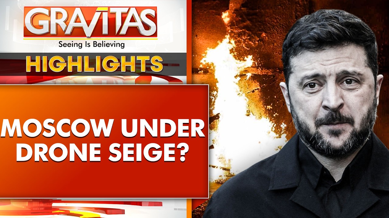 Russia-Ukraine War: Ukraine's Unstoppable Drone Attack on Moscow | GRAVITAS Highlights