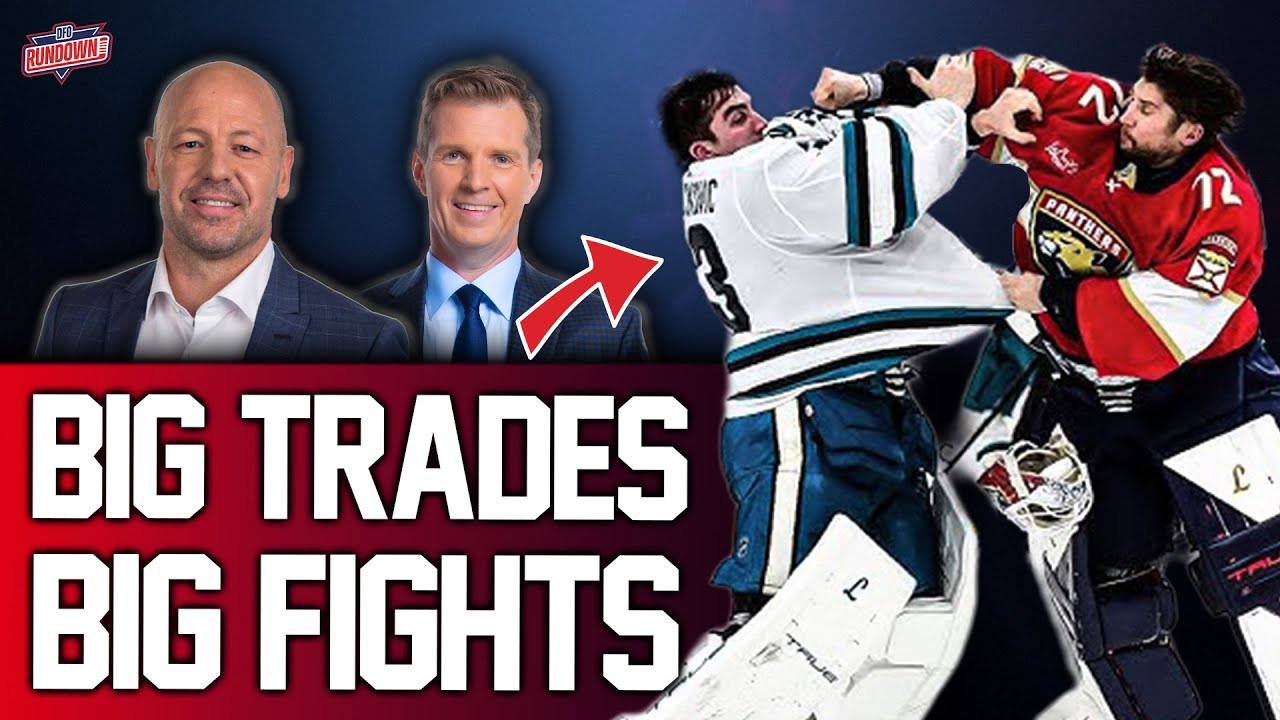 Andersson to Vegas, Sherwood to SJ & A Huge Goalie Fight | DFO Rundown