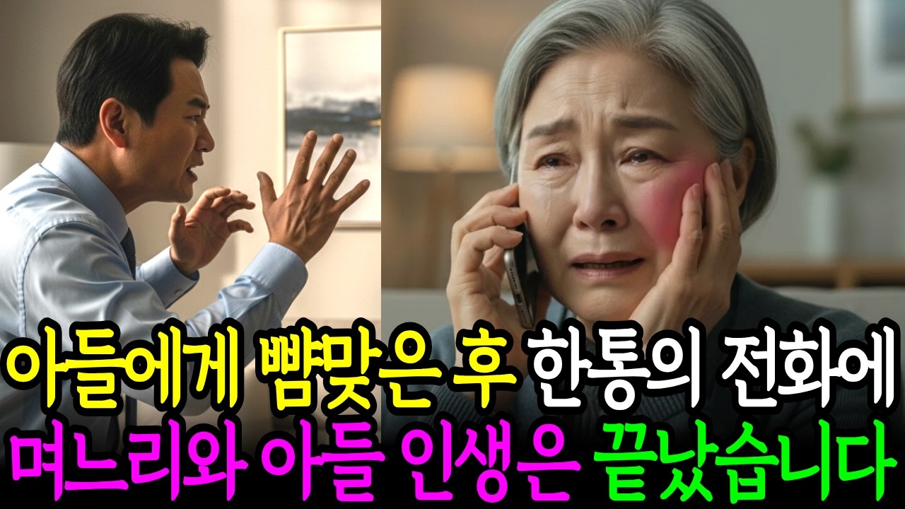 시어머니를 청소부 취급한 며느리, 한통의 전화에 인생이 박살났습니다 | 노후사연 | 사연라디오 | 오디오북