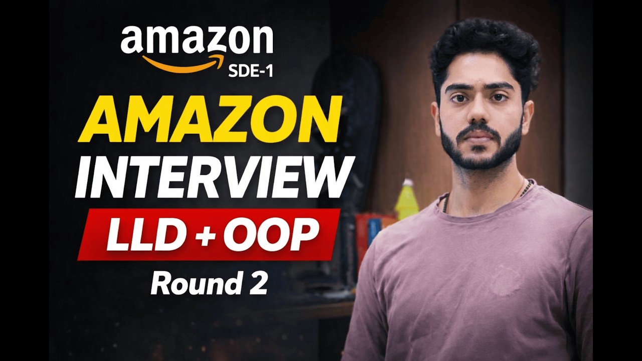 Amazon SDE-1 Interview Secrets, LLD and OOP Rounds