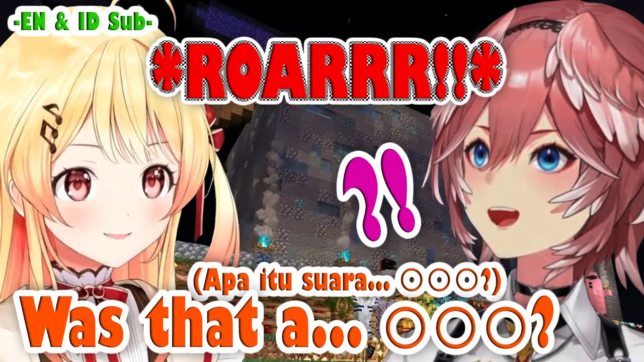 Lui Brings Kanade to Kaela Temple and Kanade's Reaction When She Hears the Roar is... [Hololive]