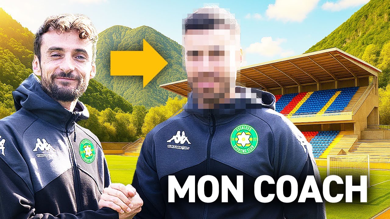 Je vous présente LE STADE ET LE COACH de mon club pro en Andorre !