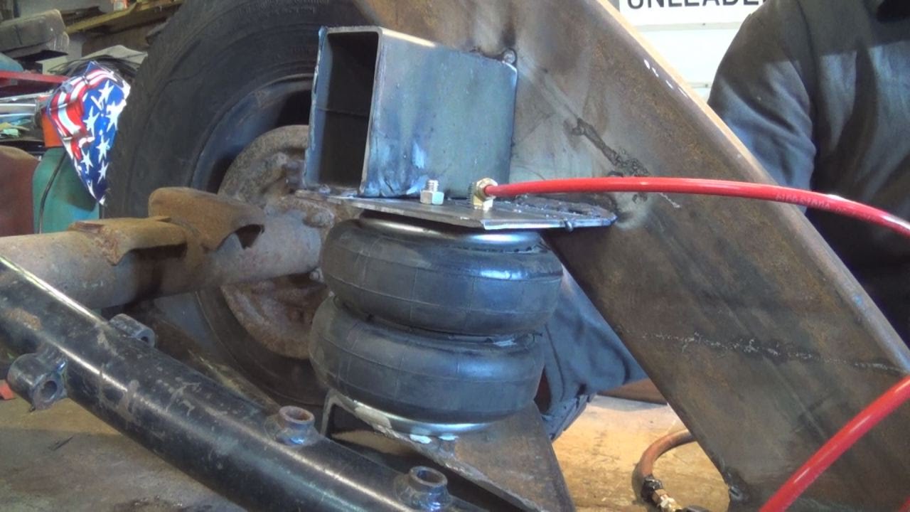LA Rat Rod Build Episode 16 air suspension 4