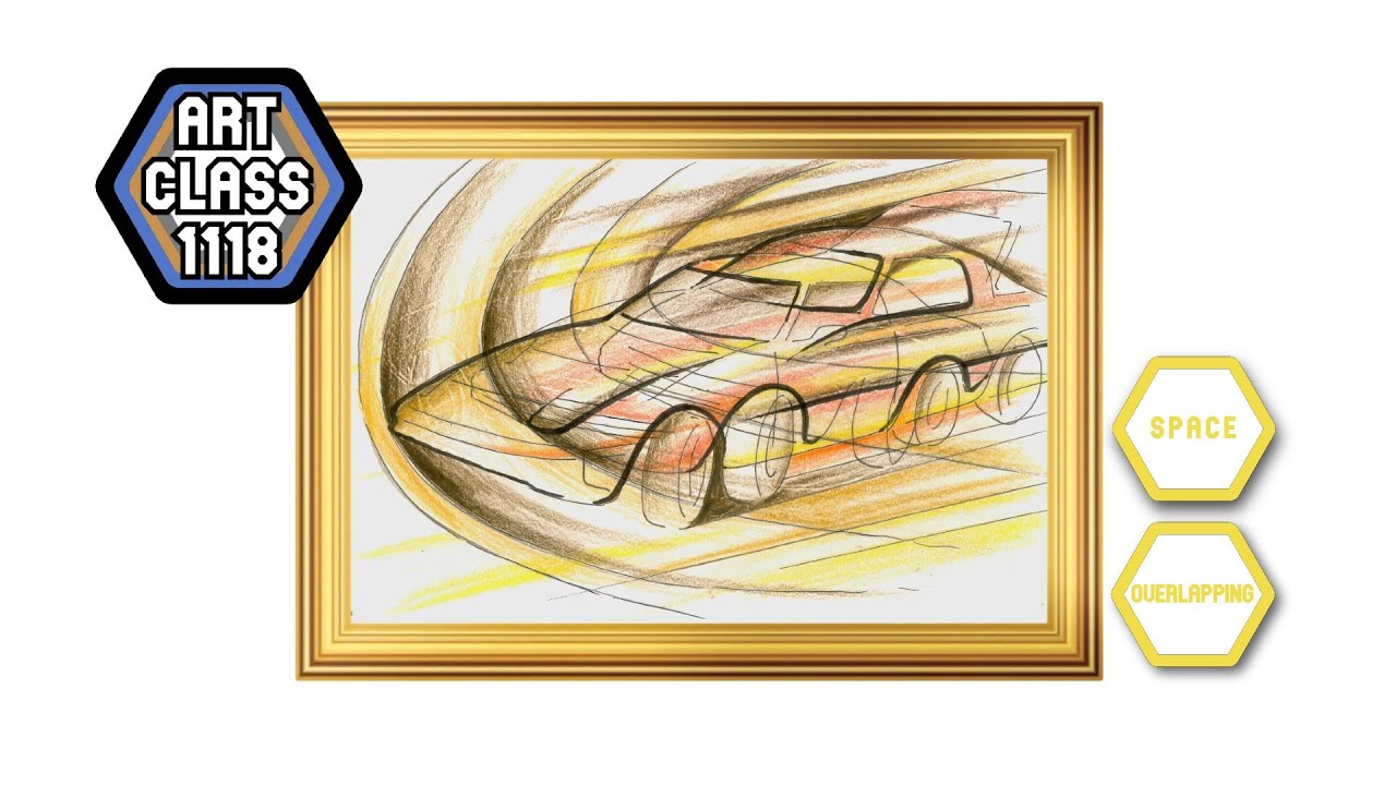 Art Demo - Overlapping Space (Futurists)