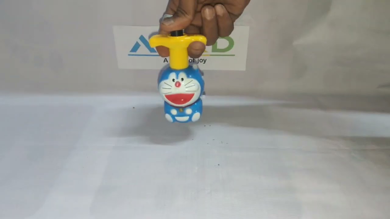 ADKD Magic Spinning Doraemon Top Toy with Flashing Lights & Music
