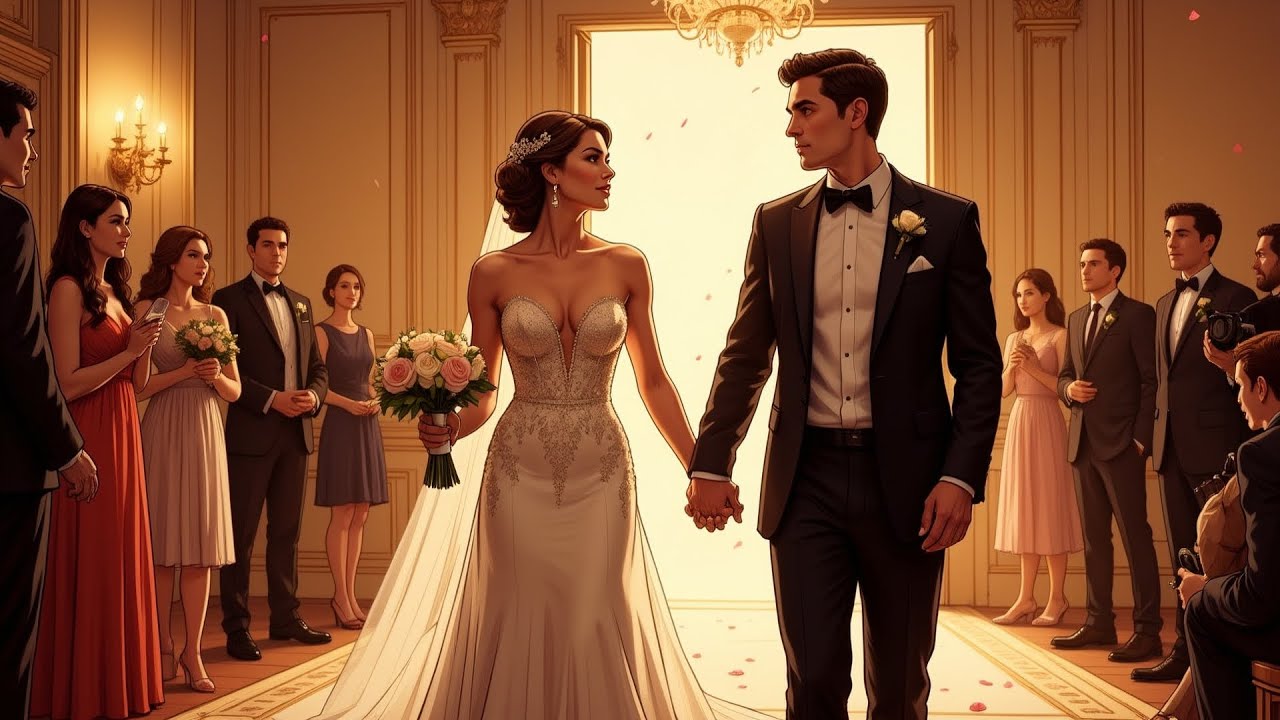 [AI Ficción] Ella abandonó nuestra boda por su ex. Me casé con la modelo en su lugar. Ahora ella...